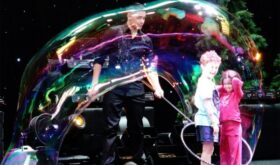 Шоу мыльных пузырей для детей – это праздник детства